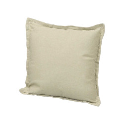 CUSCINO ZIP VERDE ARRICCIATO 40 × 40 CM