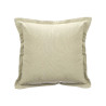 CUSCINO ZIP VERDE ARRICCIATO 40 × 40 CM