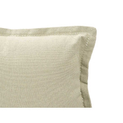 CUSCINO ZIP VERDE ARRICCIATO 40 × 40 CM