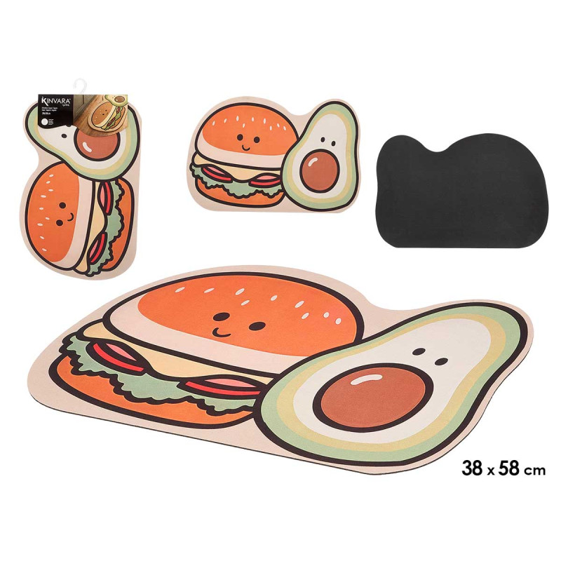 AVOCADO KITCHEN MAT 