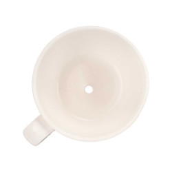 PORTAVASO CERAMICA PIATTINO BORSA FIORI