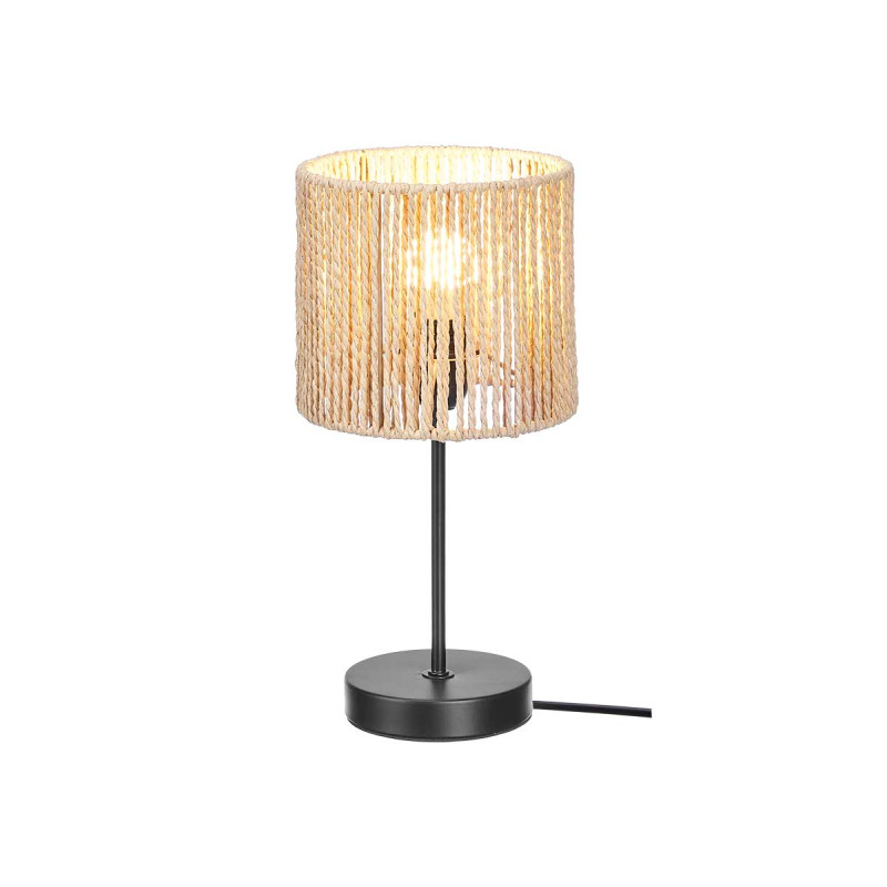 LAMPADA DA TAVOLO CILINDRO CORDA