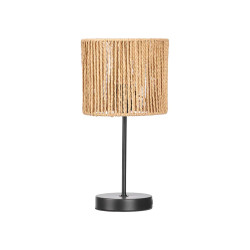LAMPADA DA TAVOLO CILINDRO CORDA