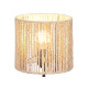 TABLE LAMP CYLINDER ROPE