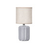 LAMPE A POSER RAYEE GRISE