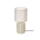 LAMPE A POSER RAYEE BEIGE