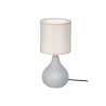 LAMPE A POSER FORME DOME GRIS
