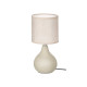 LAMPADA DA TAVOLO A CUPOLA BEIGE