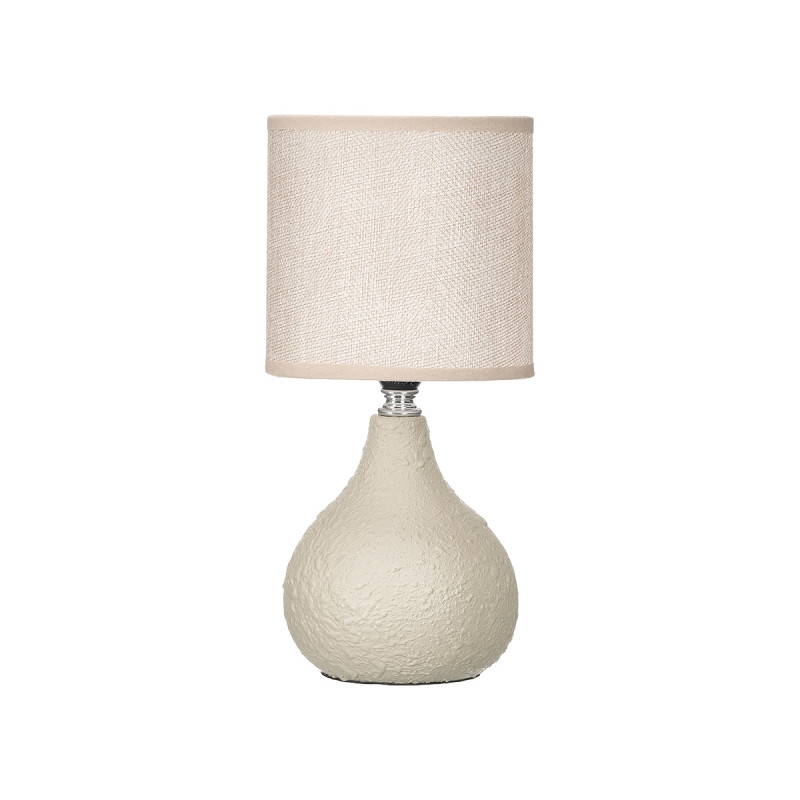 DOMED TABLE LAMP BEIGE