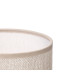 LAMPE TABLE CYLINDRIQUE RAYEE BLANCHE