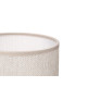CYLINDRICAL RELIEF TABLE LAMP BEIGE