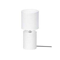 LAMPE A POSER TISSU BLANC