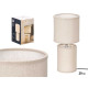 LAMPE A POSER TISSU BEIGE