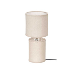 LAMPE A POSER TISSU BEIGE