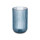 COPO ALTO 430ML AZUL ESCURO RISCAS