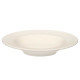 RAISED RHOMBUS SOUP PLATE PORCELAIN 22CM