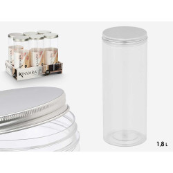 TARRO PET TAPA ALUMINIO 1,8L