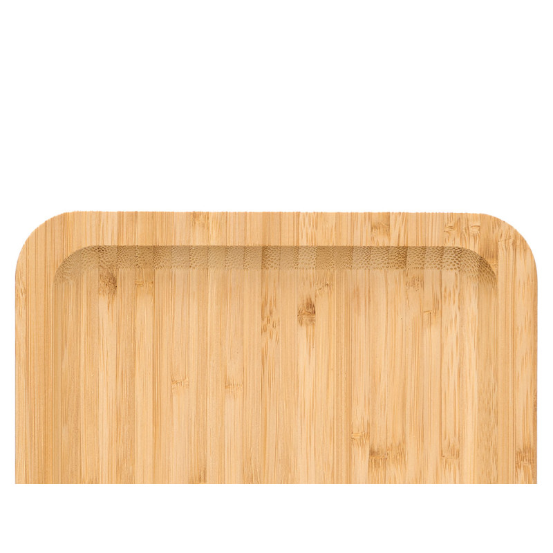 RECTANGULAR BAMBOO TRAY 30,2X19,7CM