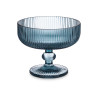 TAÇA GELADO 310ML AZUL ESCURO RISCAS