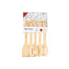 SET 5 UTENSILIOS BAMBU 