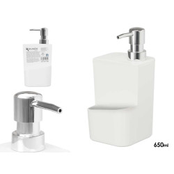 WHITE SPONGE HOLDER DISPENSER 650ML