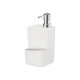DISPENSEUR PORTE ÉPONGE BLANC 650ML