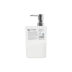 DISPENSEUR PORTE ÉPONGE BLANC 650ML