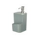 DISPENSEUR PORTE ÉPONGE GRIS 650ML