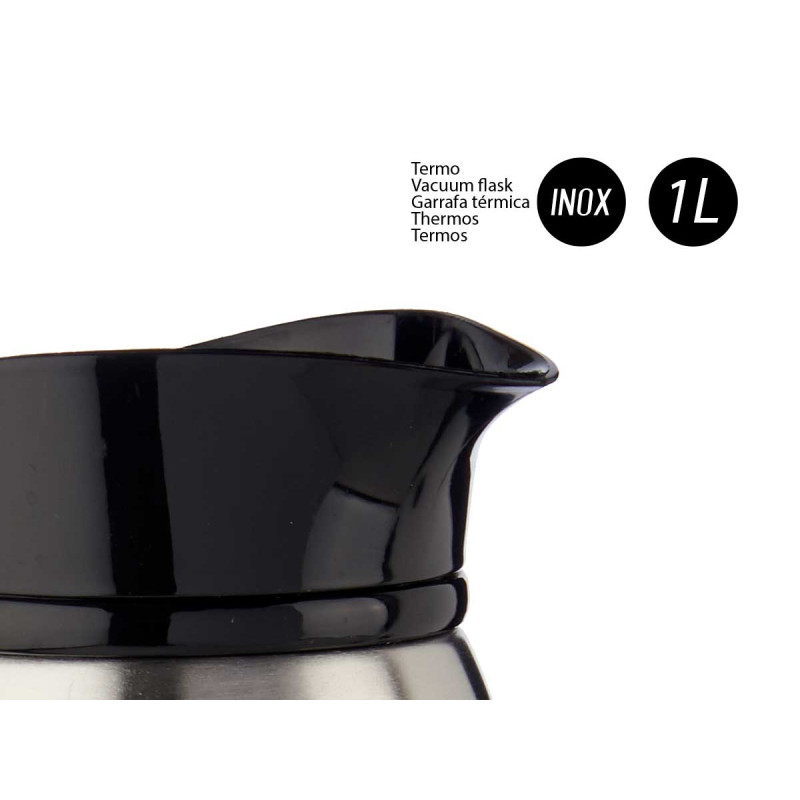 TERMOS CARAFFA 1L ACCIAIO INOX