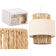 LAMPE TRIPLE CORDE ABAT-JOUR MOYEN