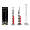 SUPORTE DUPLO INOX PARA 20 CAPSULAS CAFE PEQ