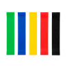 CONJUNTO 5 BANDAS RESISTENCIA SORTIDAS 5 COR