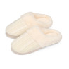 WHITE WOMEN'S HOME SLIPPERS