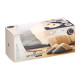 CHAUSSON FEMME GRIS DOMICILE