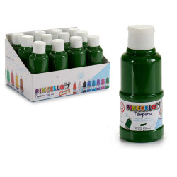 BOTE PINTURA TEMPERA 120 ML VERDE OSCURO