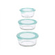 SET 3 FIAMBRERA VIDRIO REDONDA 620 950 1300ML