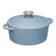 CASSERUOLA GHISA BLU 20CM