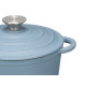 CASSERUOLA GHISA BLU 20CM