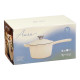 PANELA FERRO FUNDIDO BEGE 34X17X10CM