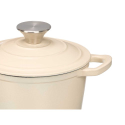 PADELLA SALSA GHISA BEIGE 34X17X10CM
