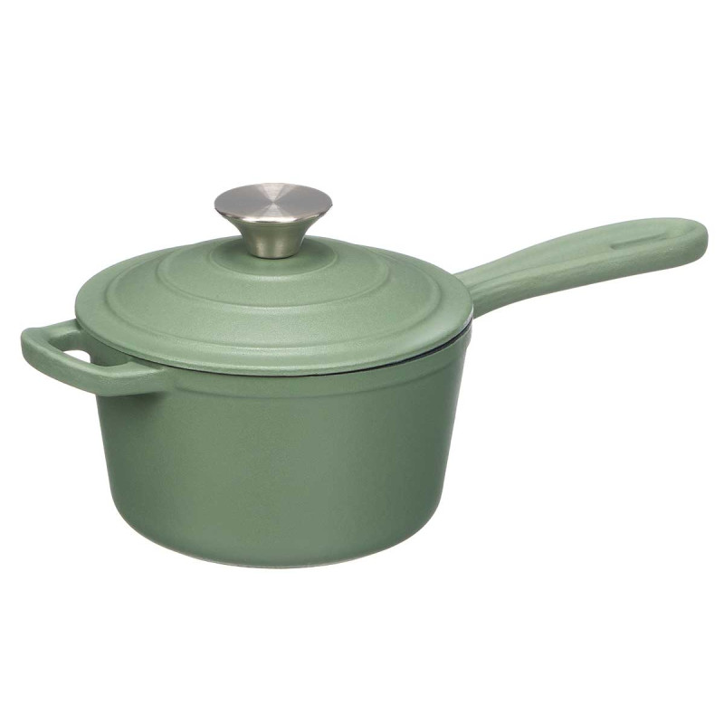 CASSERUOLA GHISA VERDE 34X17X10CM