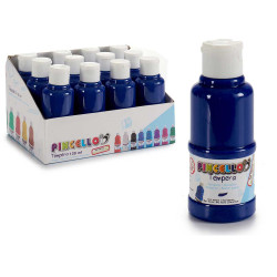 BOTE PINTURA TEMPERA 120 ML AZUL OSCURO