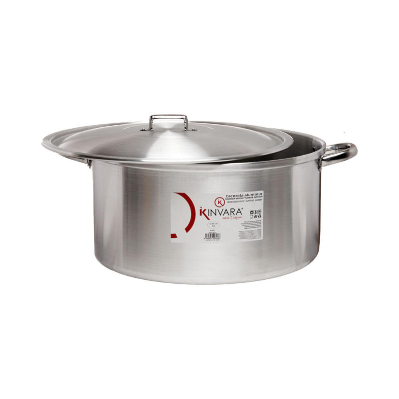 CASSERUOLA 40 CM 25L ALLUMINIO