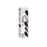 SET 5 UTENSILI CUCINA SILICONE MANICO LEGNO FAGGIO