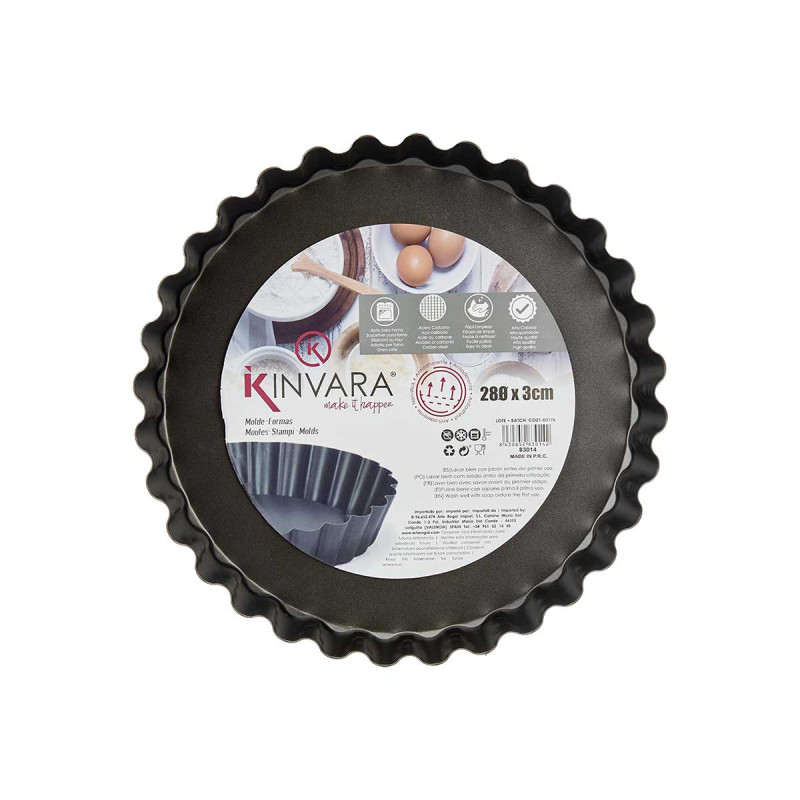 MOULE ROND METAL 28CM
