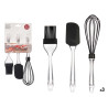CONJ 3 UTENSILIOS DE COZINHA SILICONE