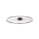 COUVERCLE POÊLE EN ACIER AVEC GRILLE 21CM  