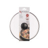 STEEL GRID FRYING PAN LID 21CM
