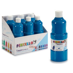 BOTE PINTURA TEMPERA 400 ML AZUL CLARO