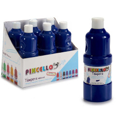 BOTE PINTURA TEMPERA 400 ML AZUL OSCURO